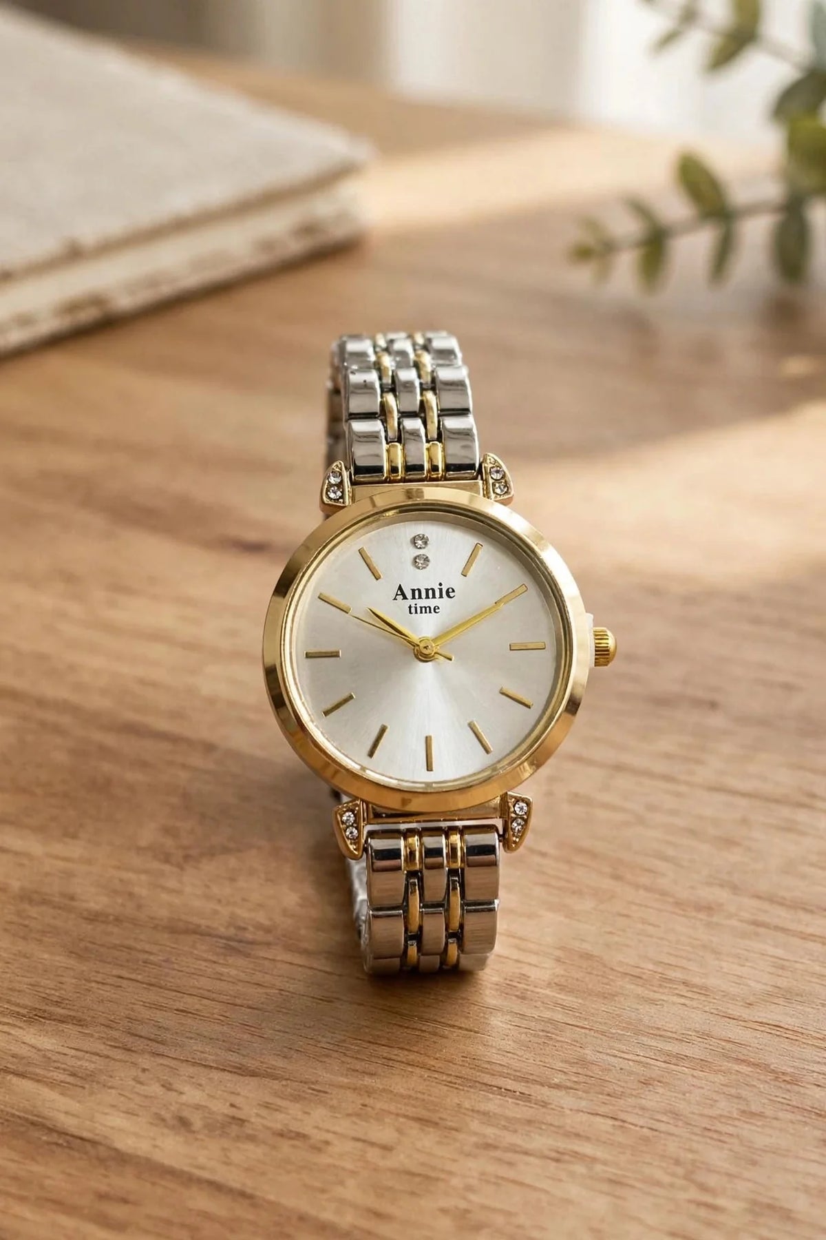 Annie Time Women's Two-Tone Quartz Watch