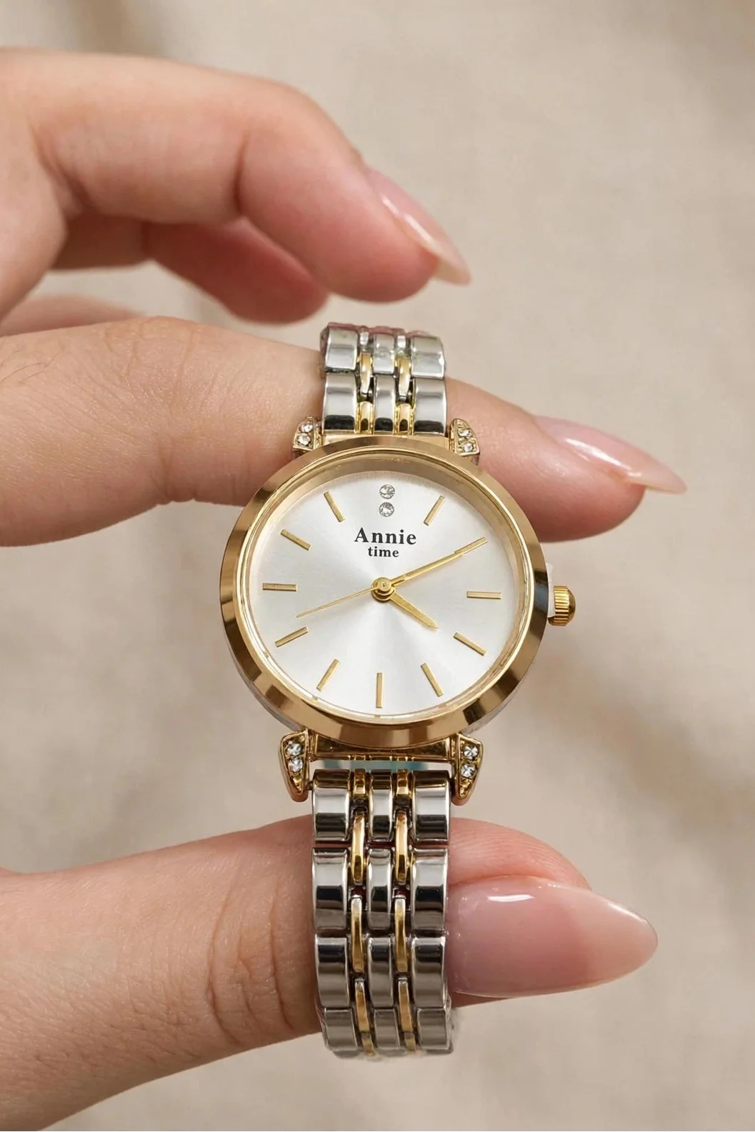 Annie Time Women's Two-Tone Quartz Watch