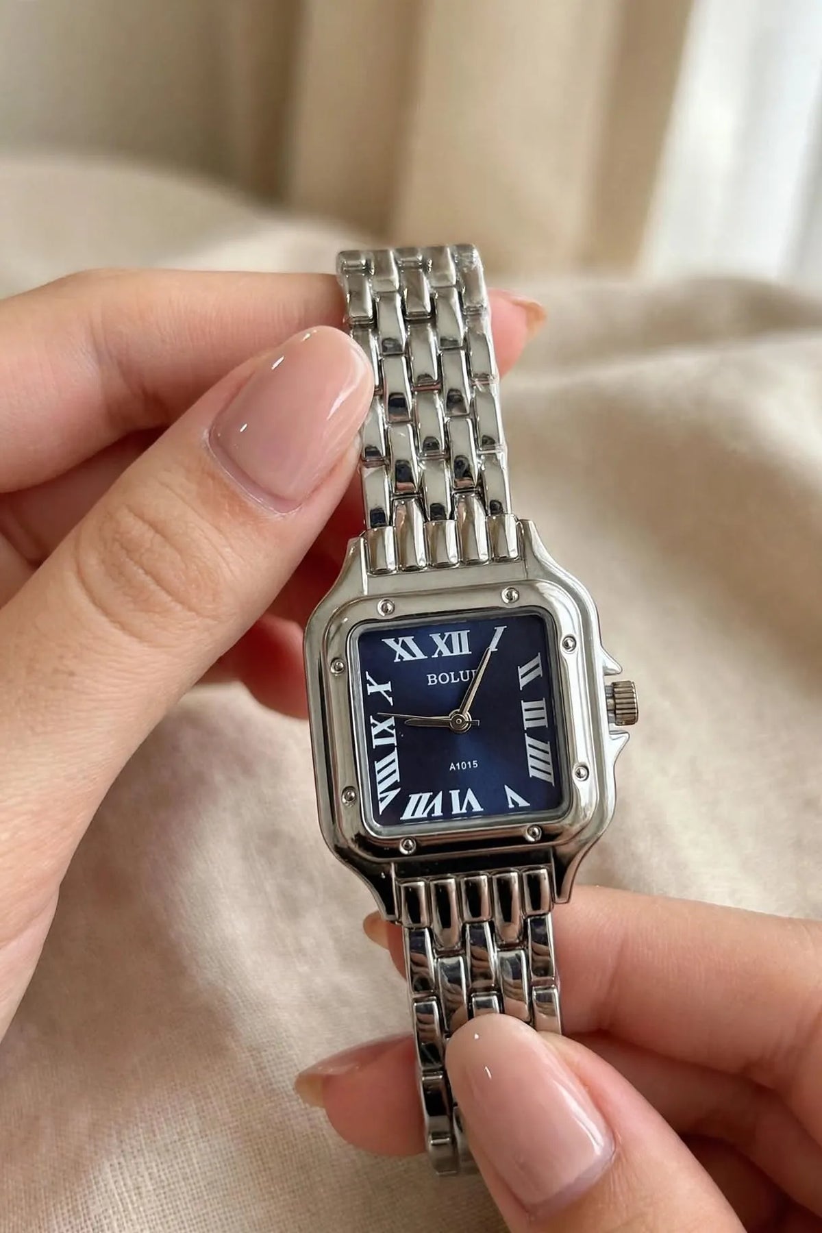 BOLU Square Roman Numeral Bracelet Watch