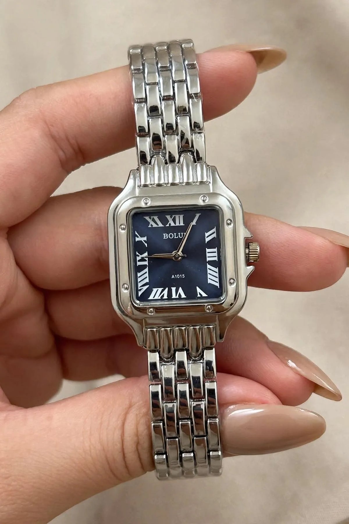 BOLU Square Roman Numeral Bracelet Watch