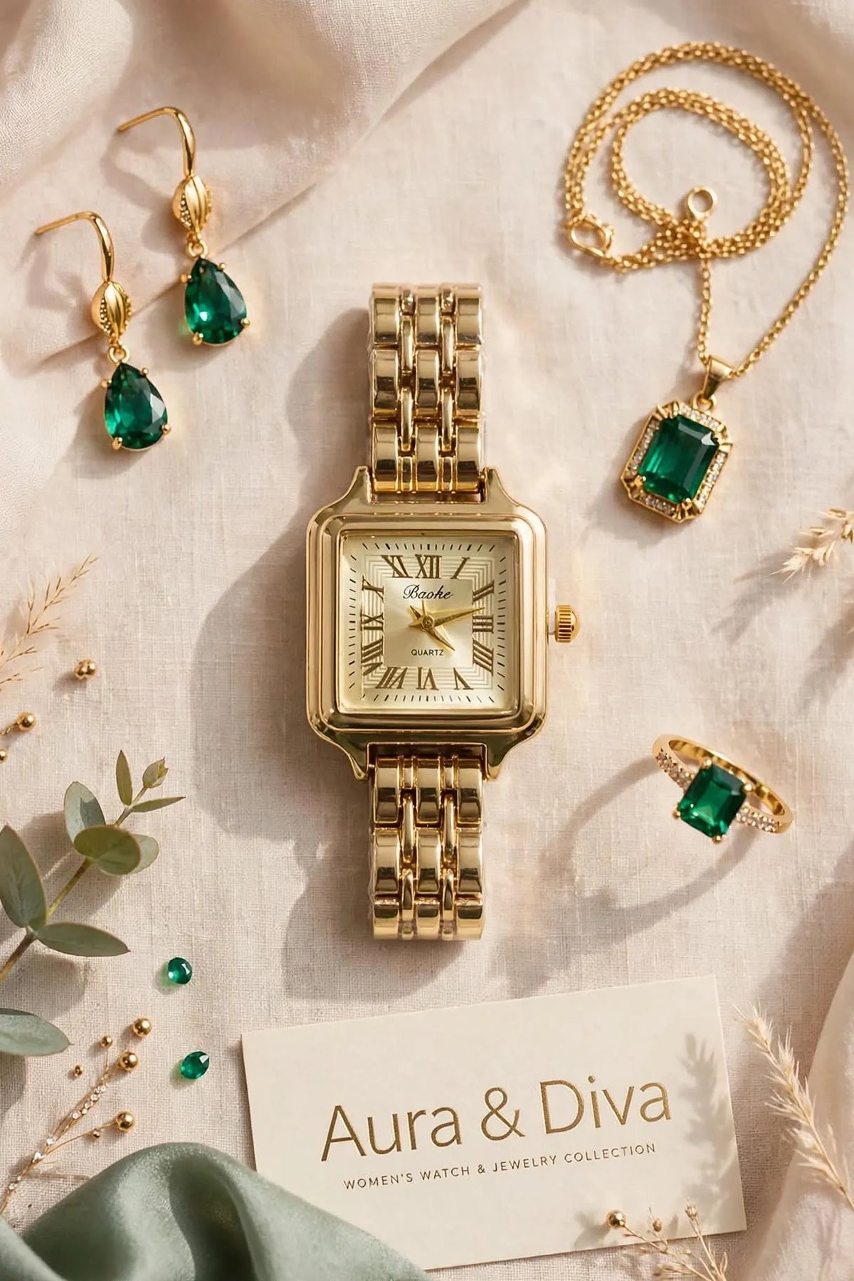 Golden Royale Women’s Watch