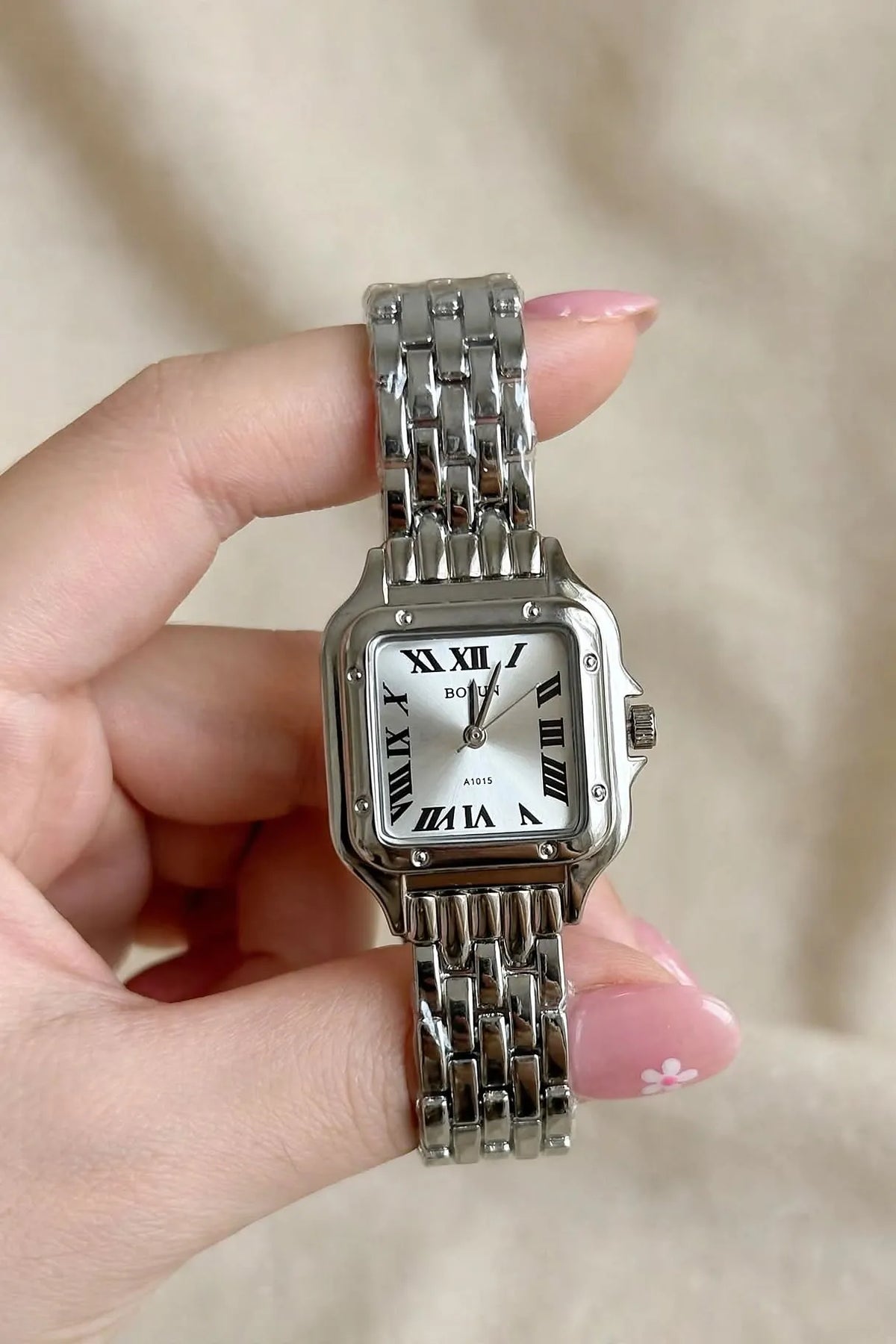 BOLU Square Roman Numeral Bracelet Watch