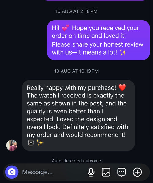 Customer photo