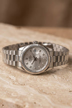 White Dial Watch | Stainless Steel
