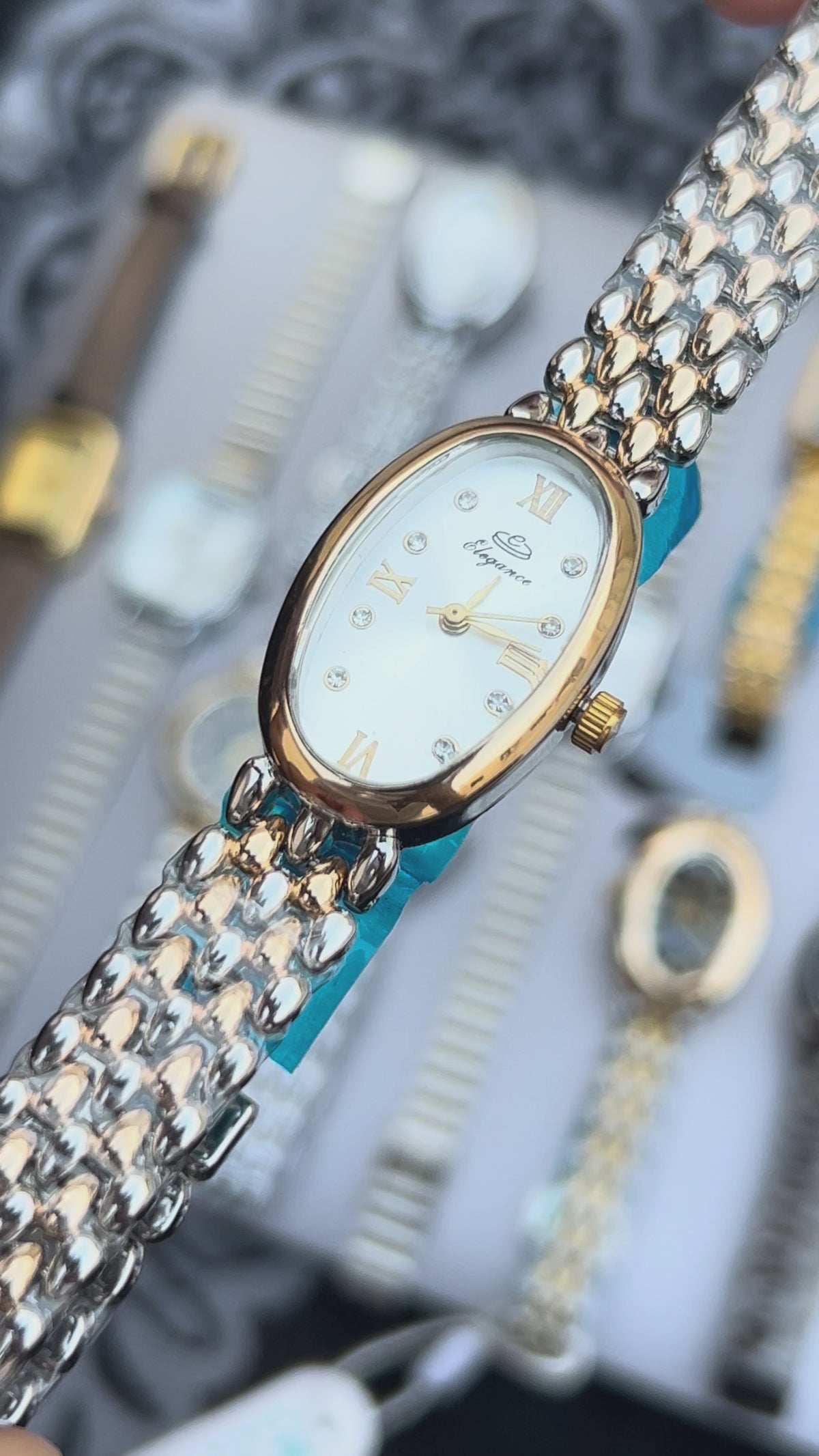 Elegance Oval Dial Watch